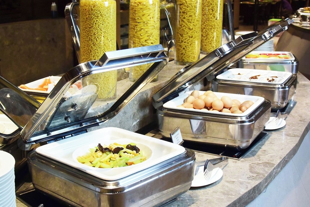 뷔페 아침 식사