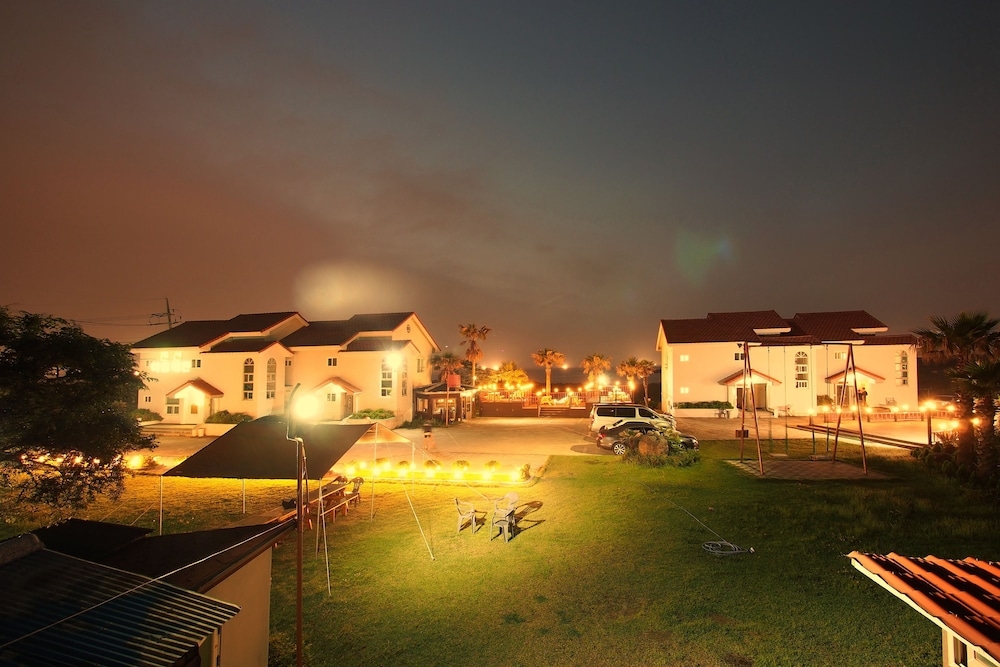 숙박 시설 구내