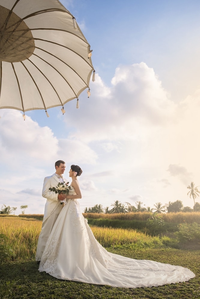 야외 결혼식 공간