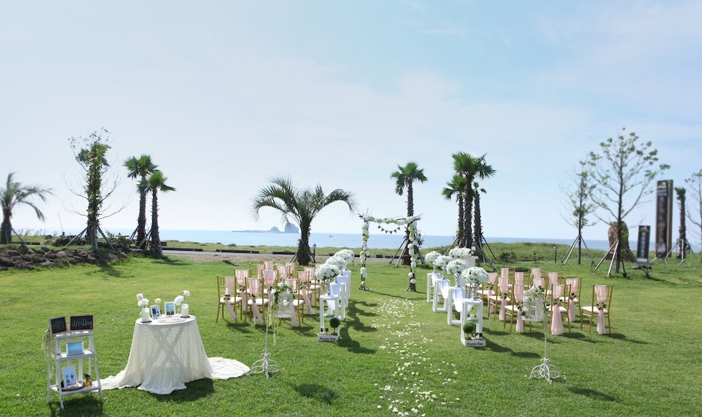 야외 결혼식 공간