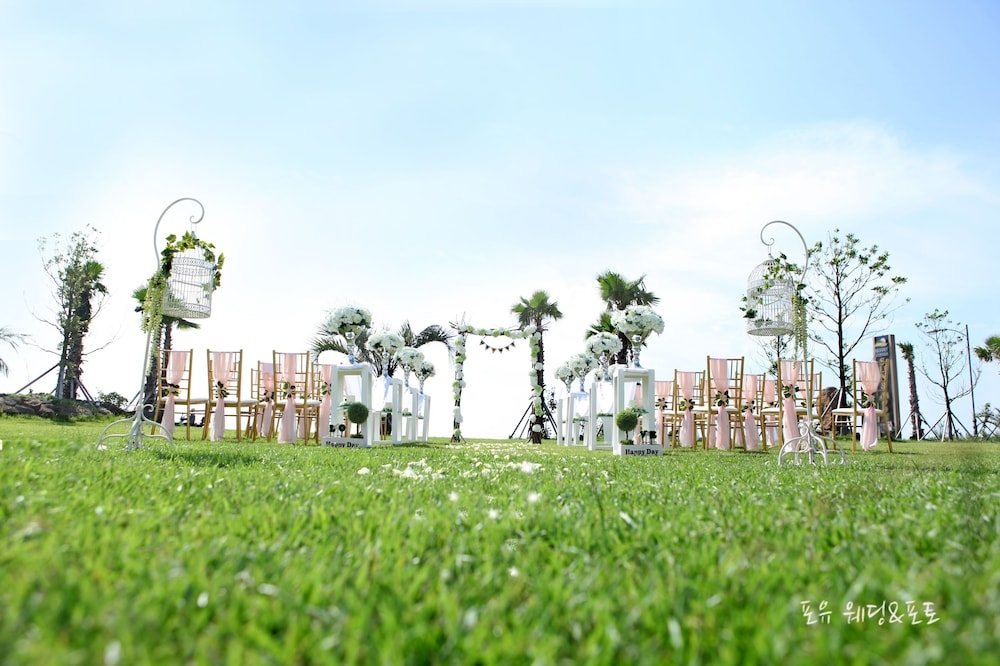야외 결혼식 공간