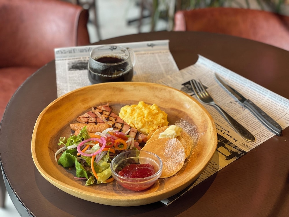 뷔페 아침 식사