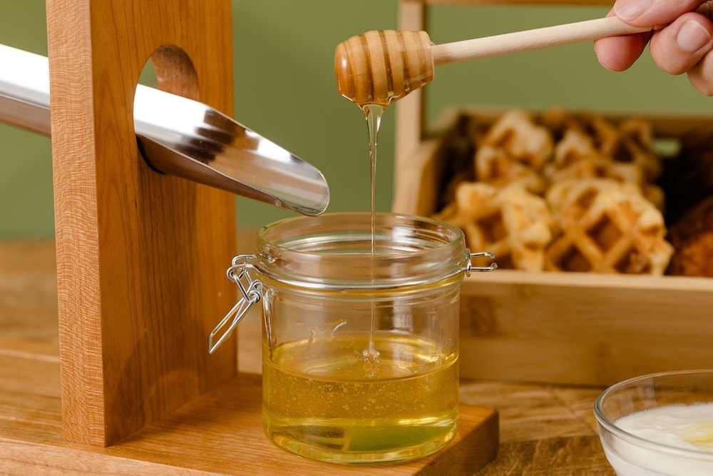 뷔페 아침 식사