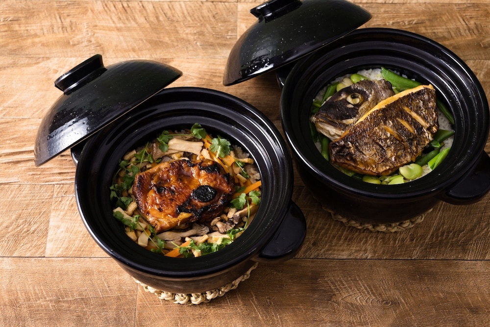 뷔페 아침 식사