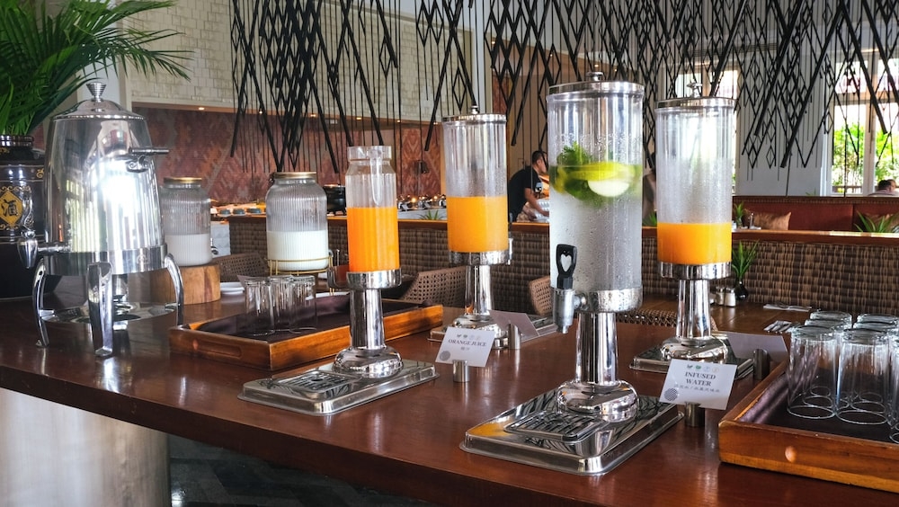 뷔페 아침 식사