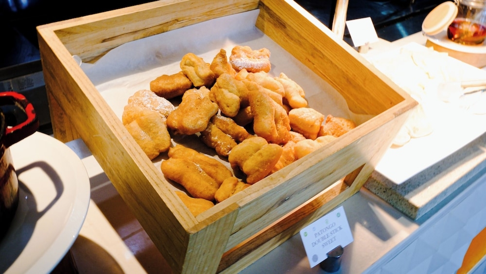 뷔페 아침 식사