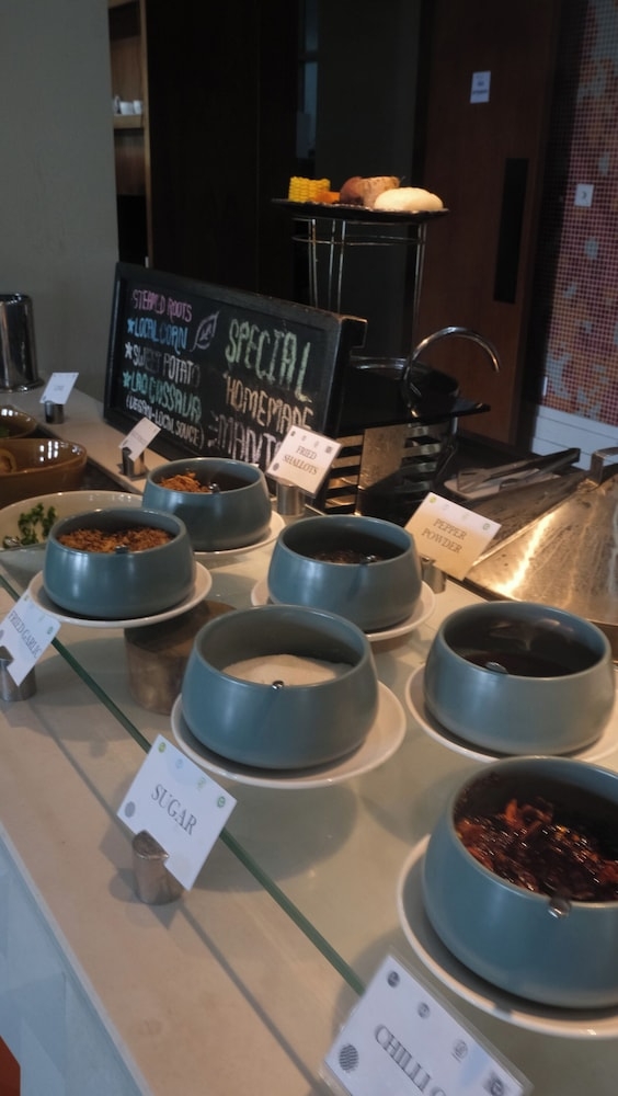 뷔페 아침 식사