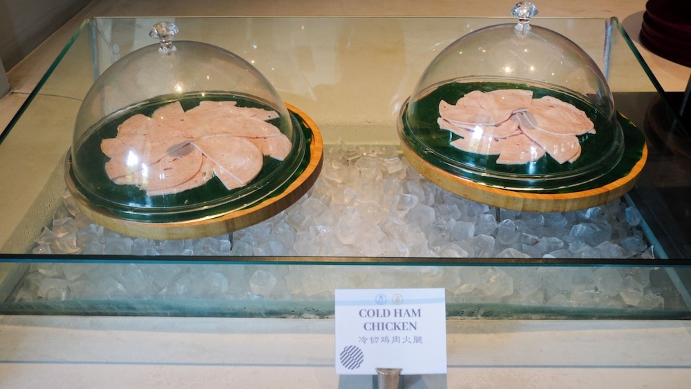 뷔페 아침 식사