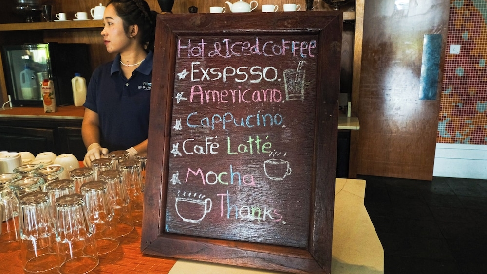 뷔페 아침 식사