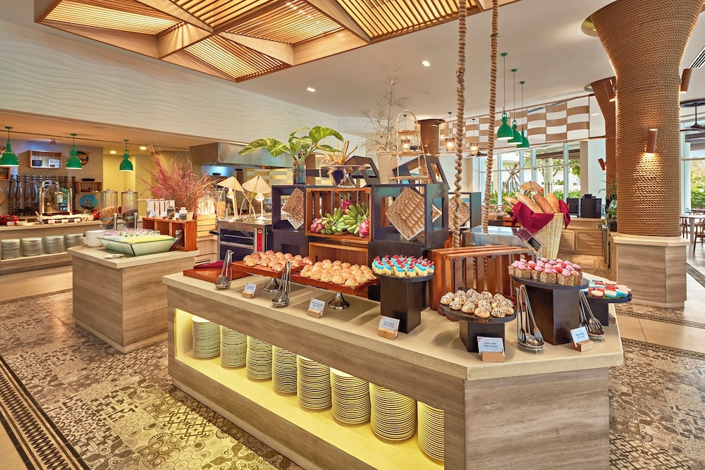 뷔페 아침 식사