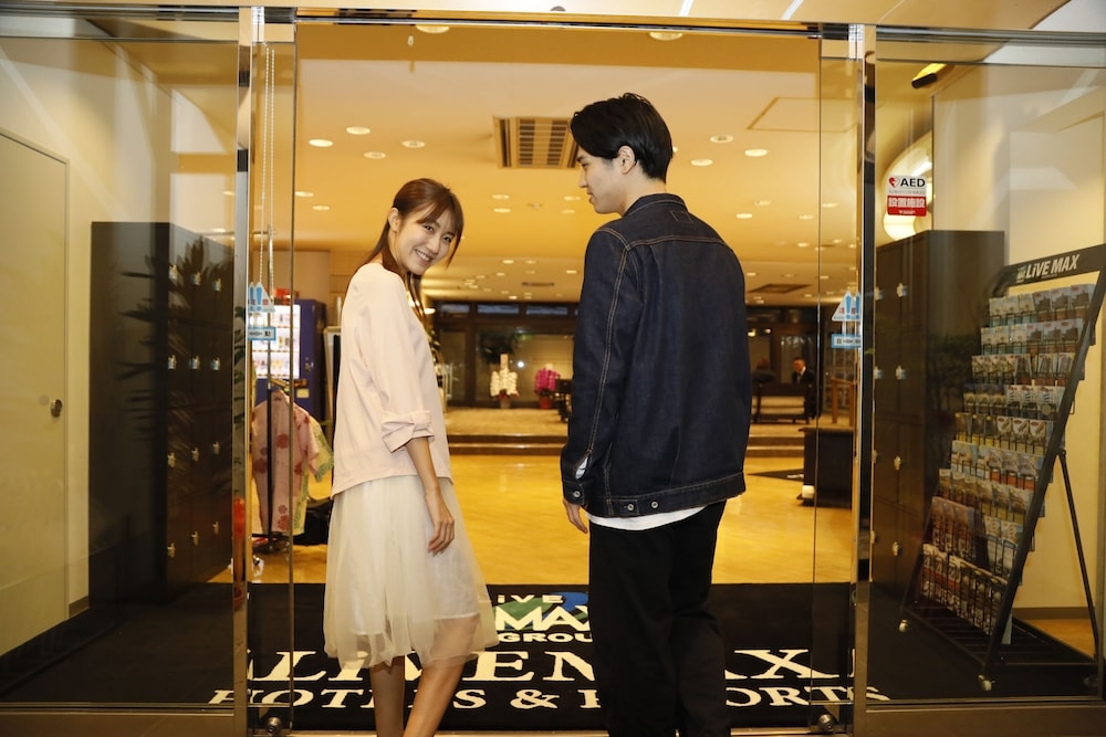 숙박 시설 입구