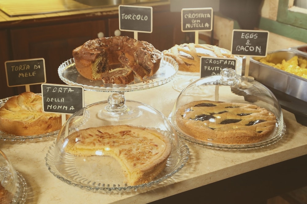 뷔페 아침 식사