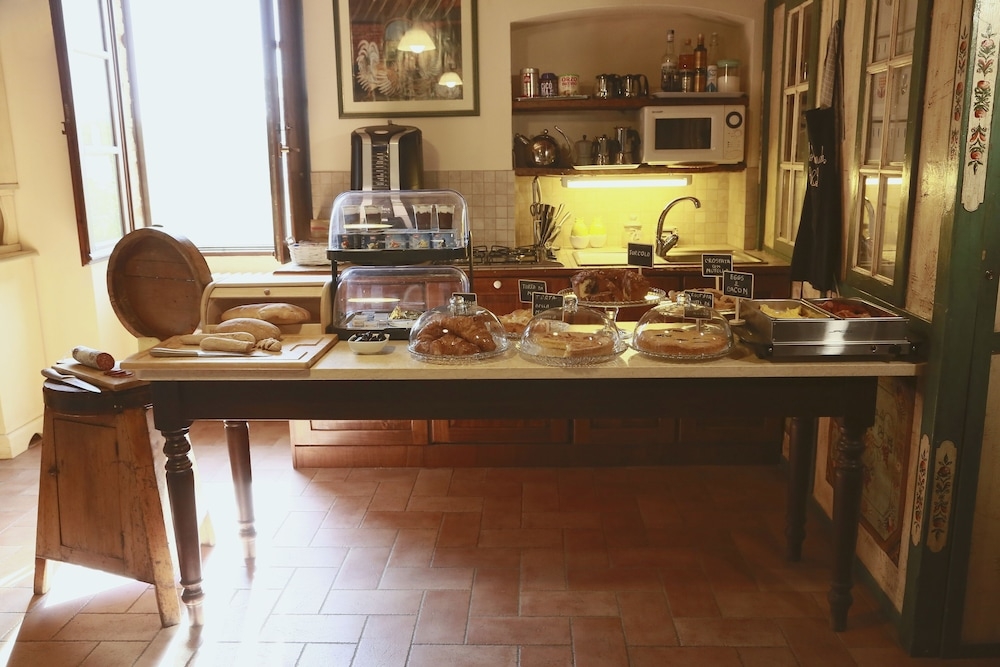 뷔페 아침 식사