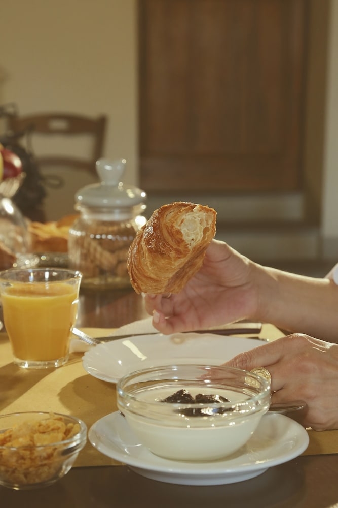 뷔페 아침 식사