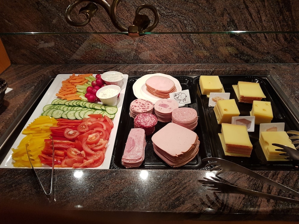 뷔페 아침 식사