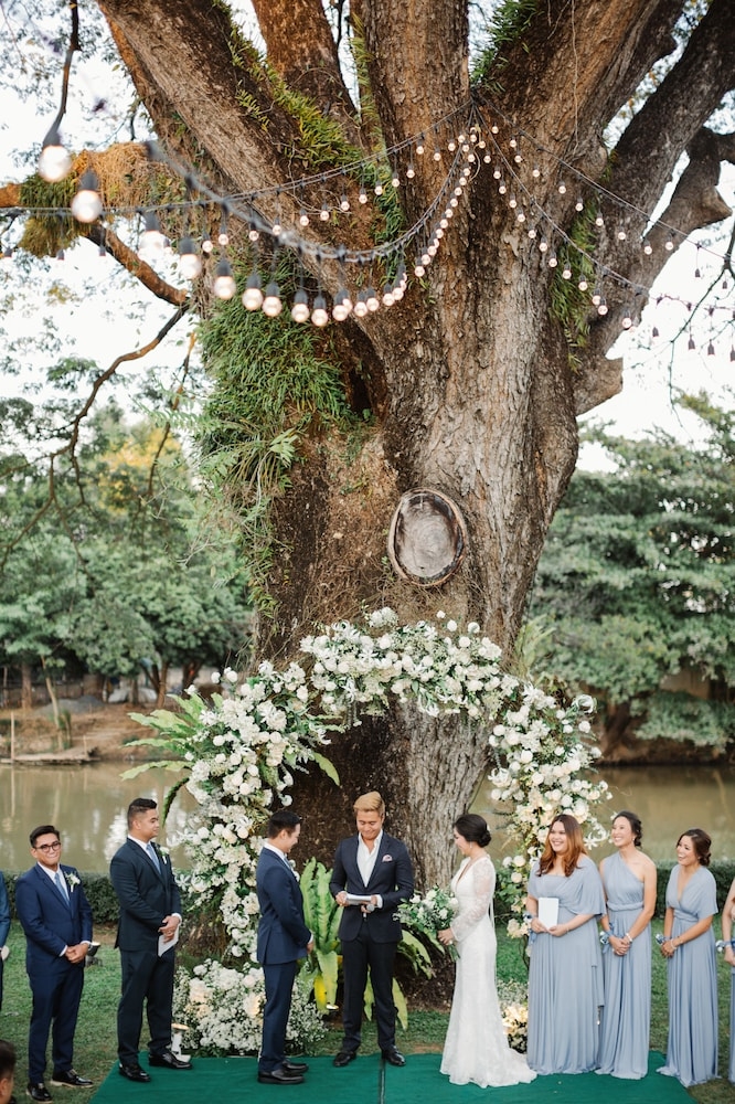 야외 결혼식 공간