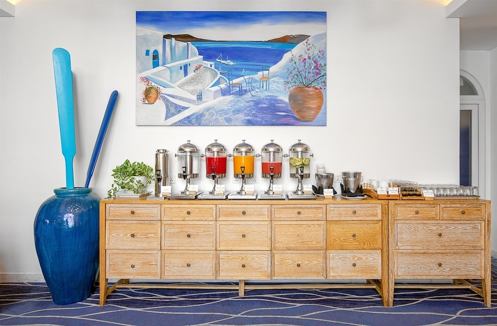 뷔페 아침 식사