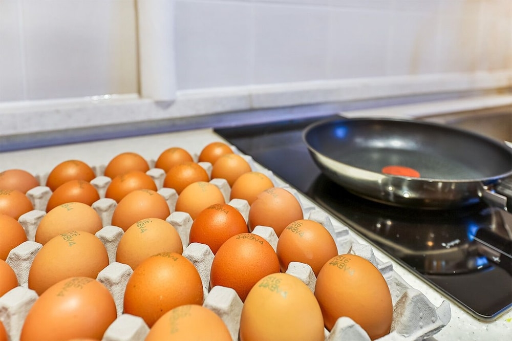 뷔페 아침 식사