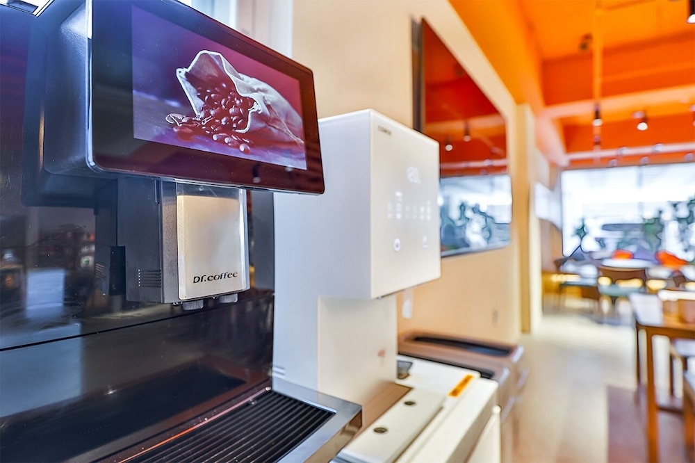 뷔페 아침 식사