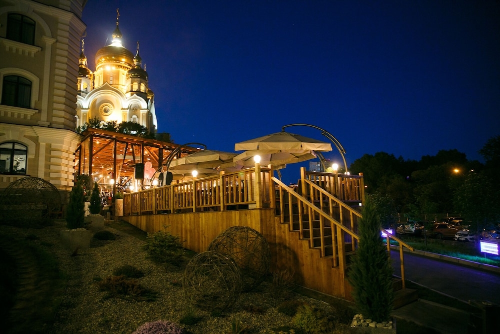 숙박 시설 구내