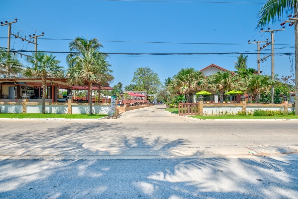 숙박 시설 입구