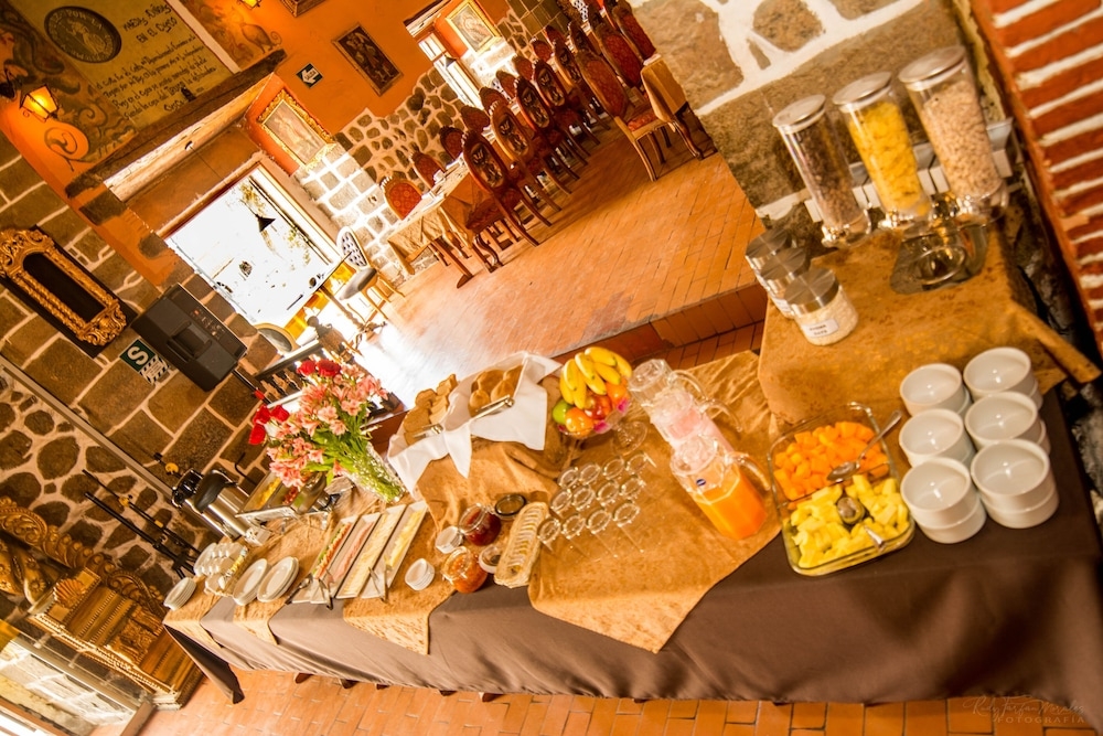 뷔페 아침 식사