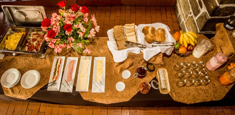 뷔페 아침 식사