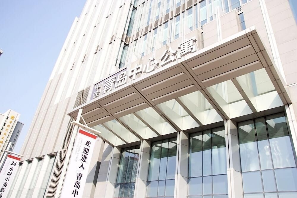 숙박 시설 입구