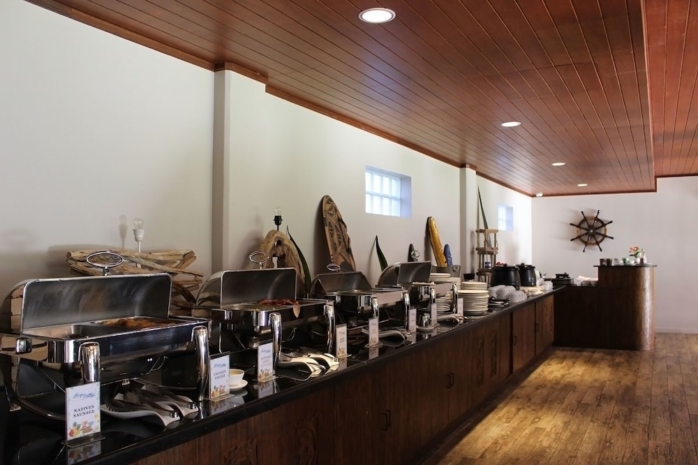 뷔페 아침 식사