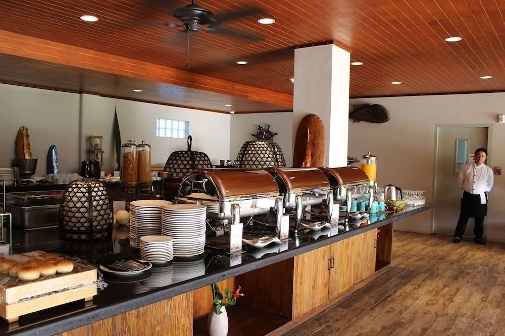 뷔페 아침 식사