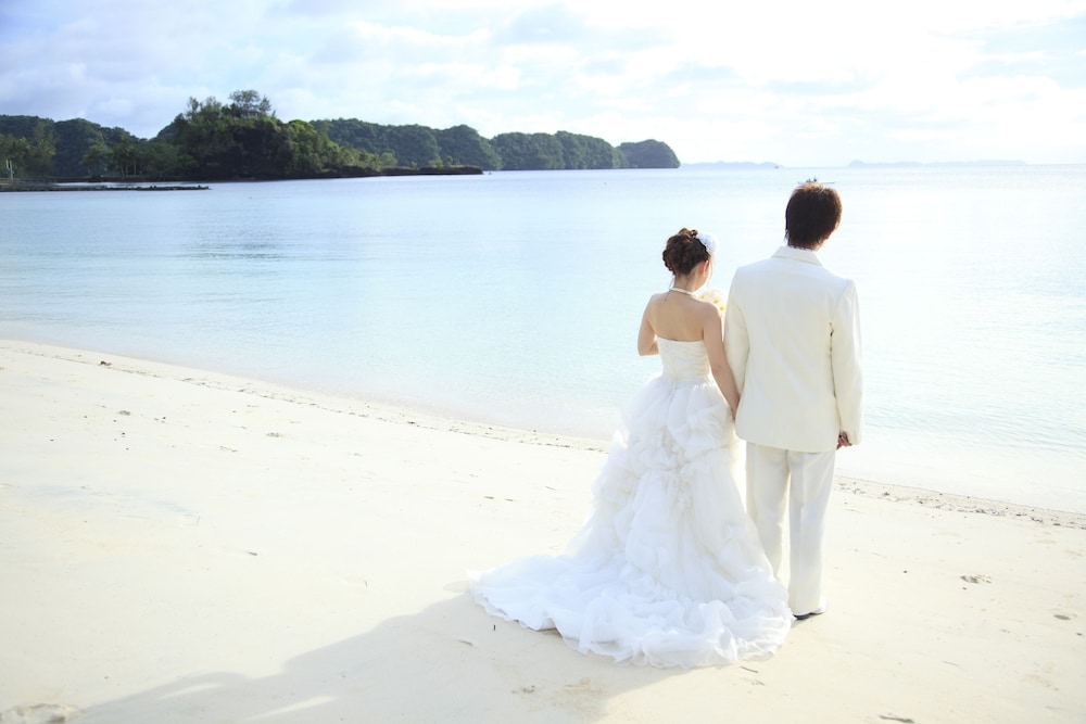 야외 결혼식 공간