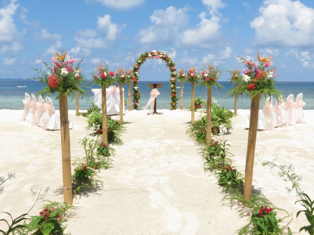 야외 결혼식 공간