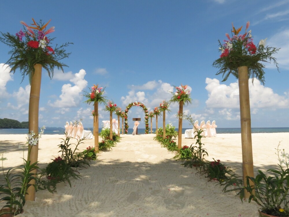 야외 결혼식 공간