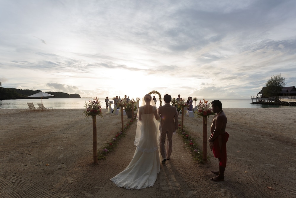 야외 결혼식 공간