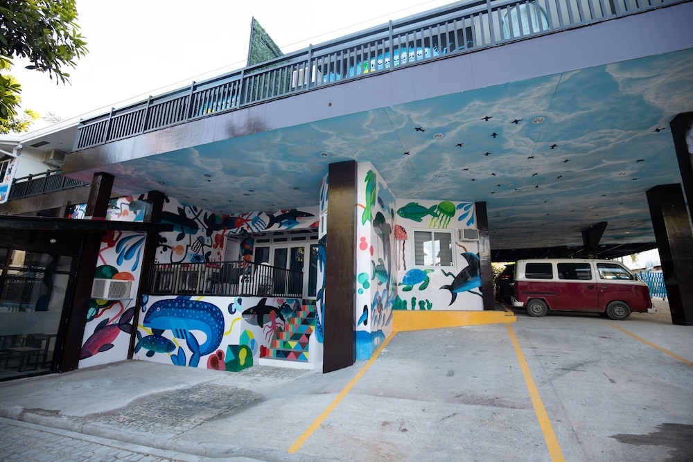 휠체어로 이용 가능한 밴 주차장