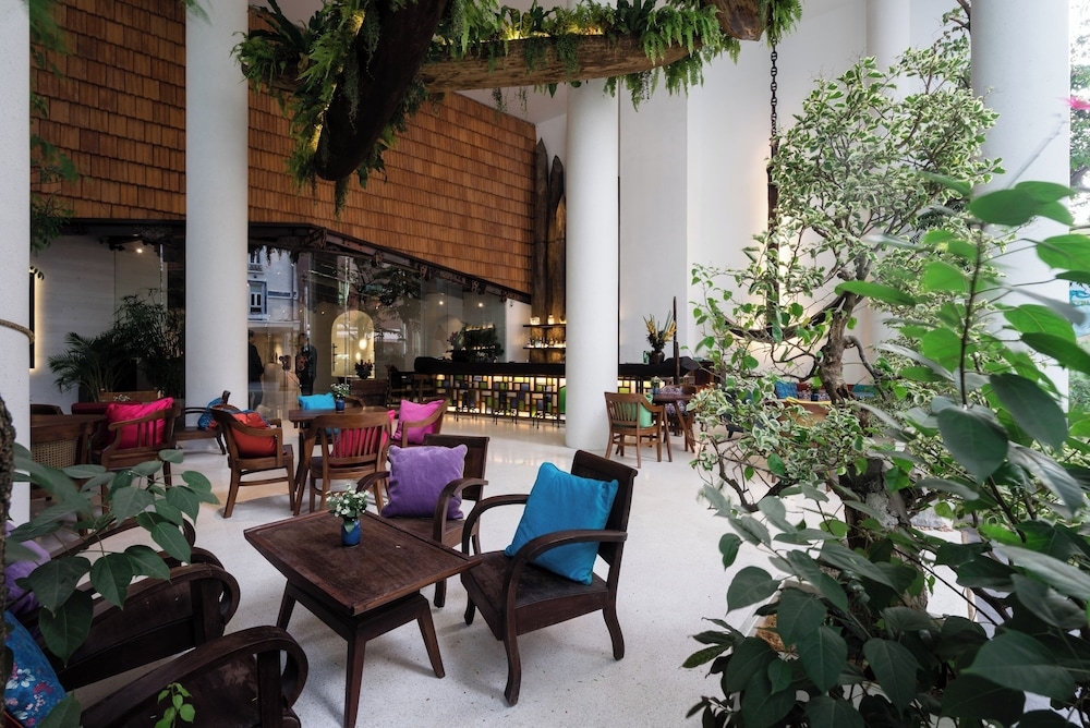 숙박 시설 입구