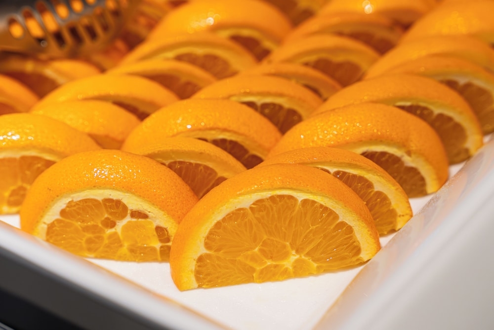 뷔페 아침 식사