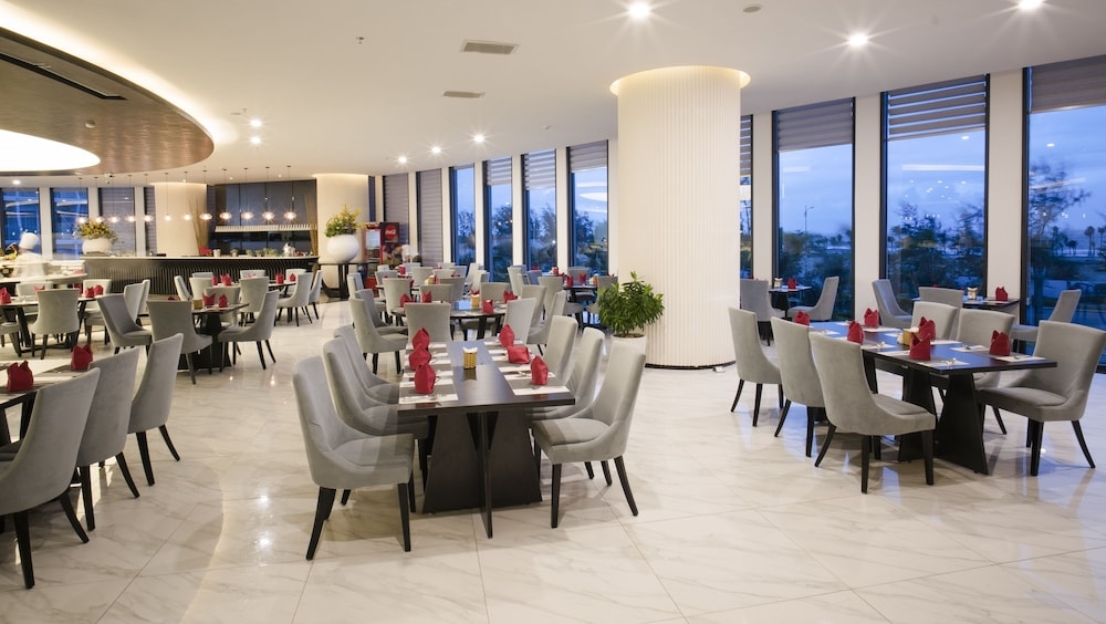 뷔페 아침 식사