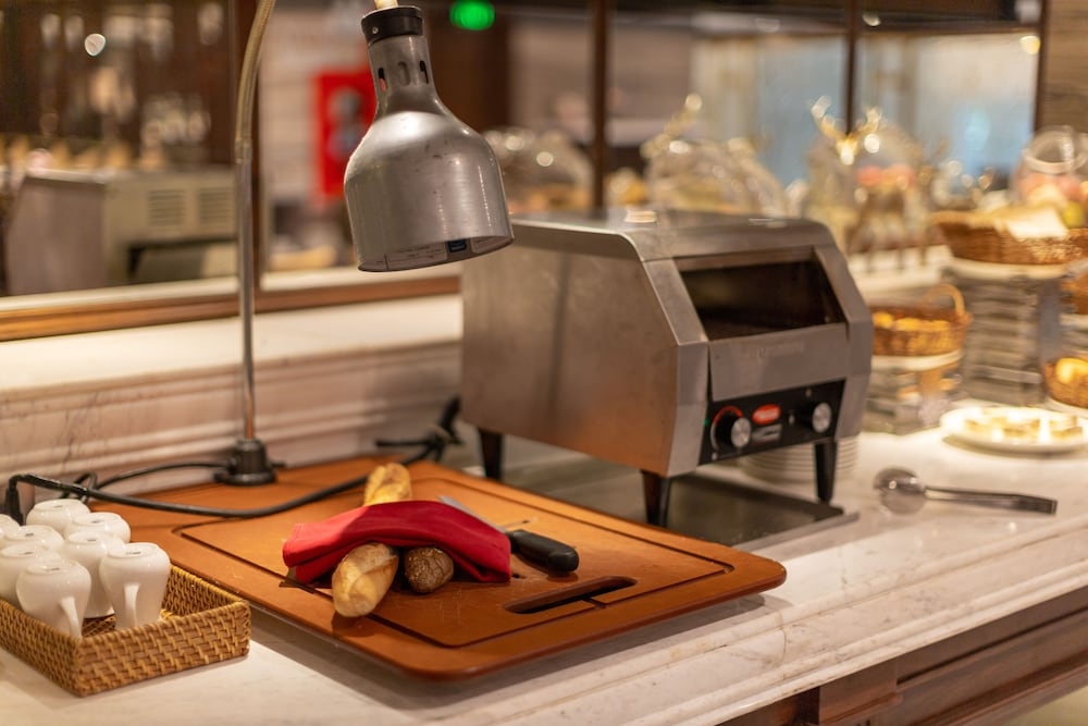 뷔페 아침 식사