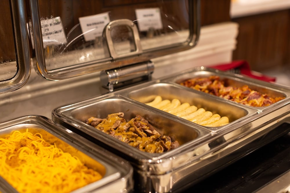 뷔페 아침 식사