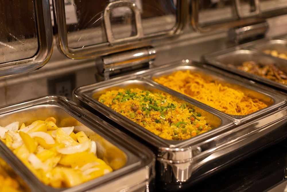 뷔페 아침 식사