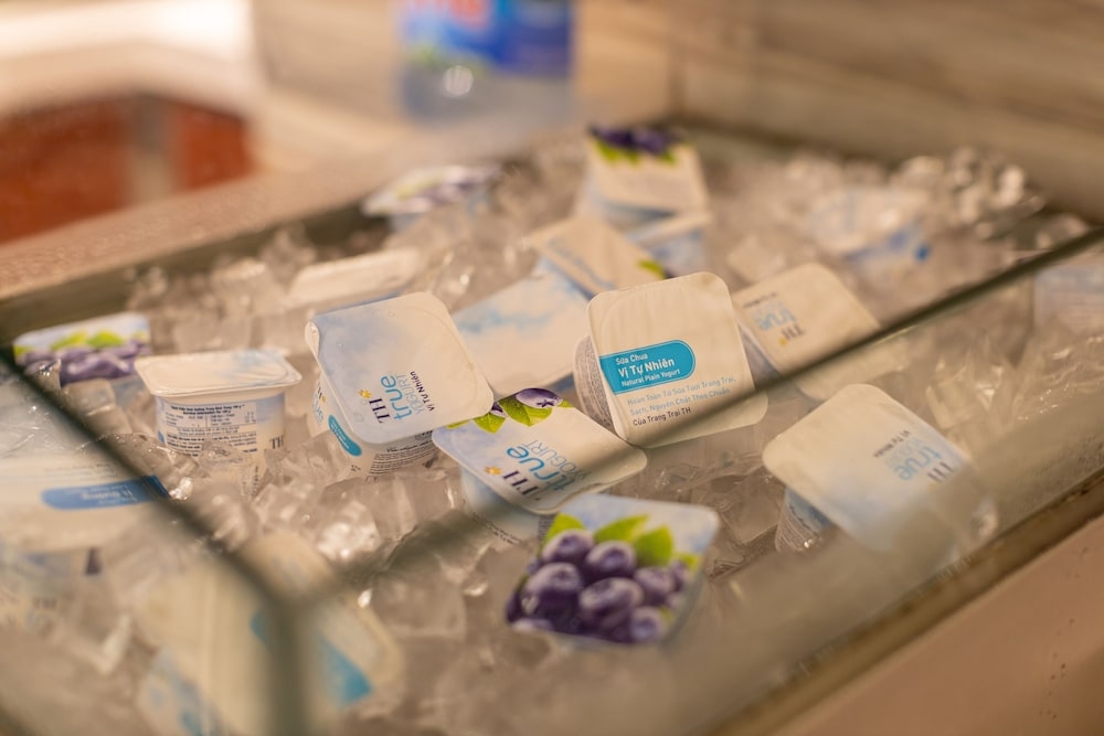 뷔페 아침 식사