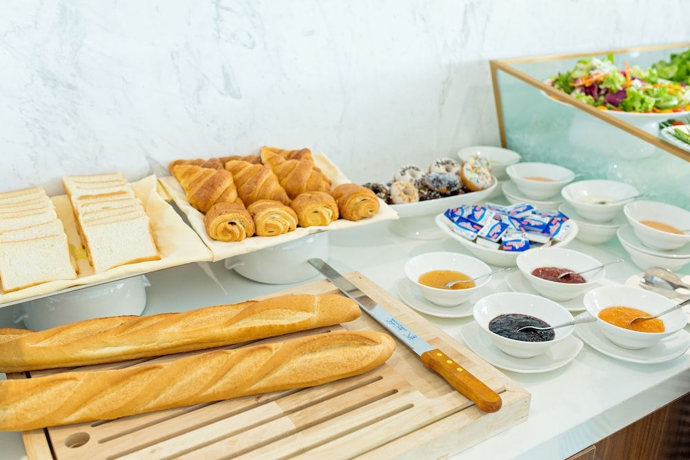 뷔페 아침 식사