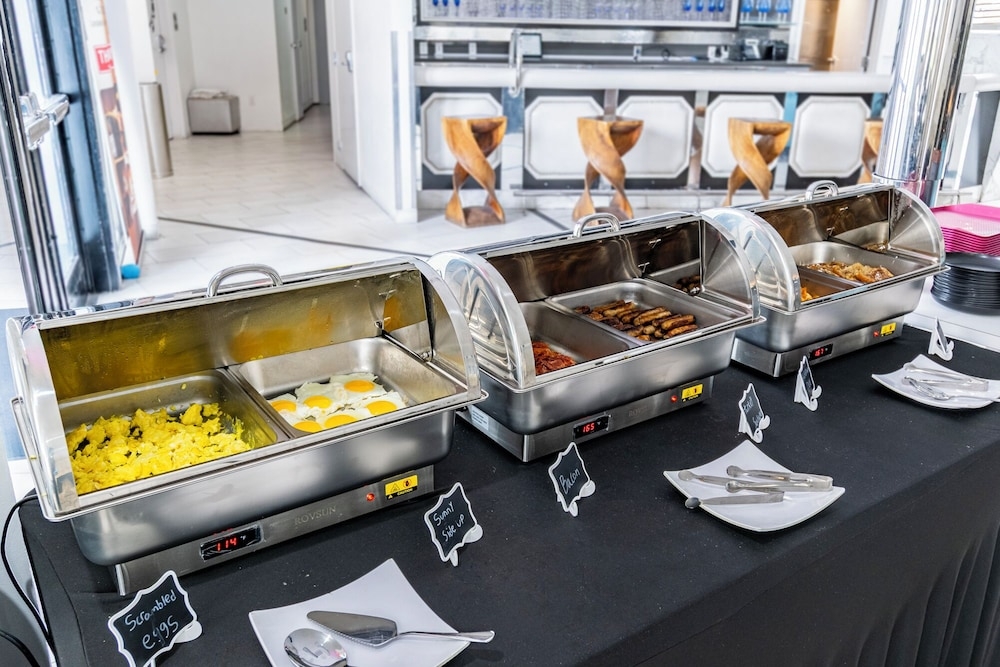 뷔페 아침 식사