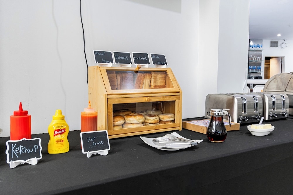 뷔페 아침 식사