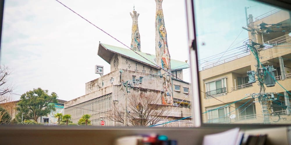 객실에서 보이는 전망