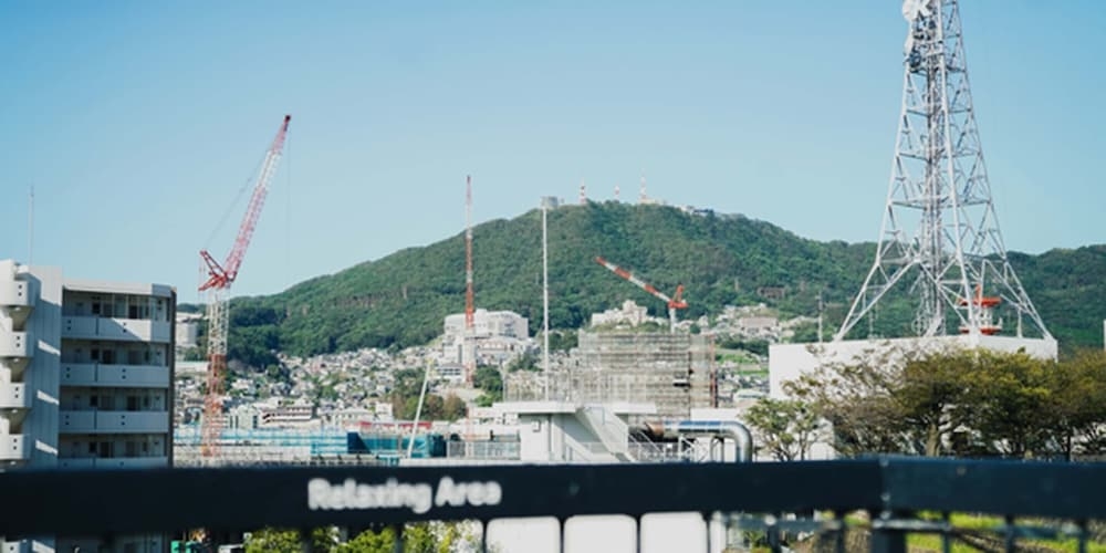 객실에서 보이는 전망