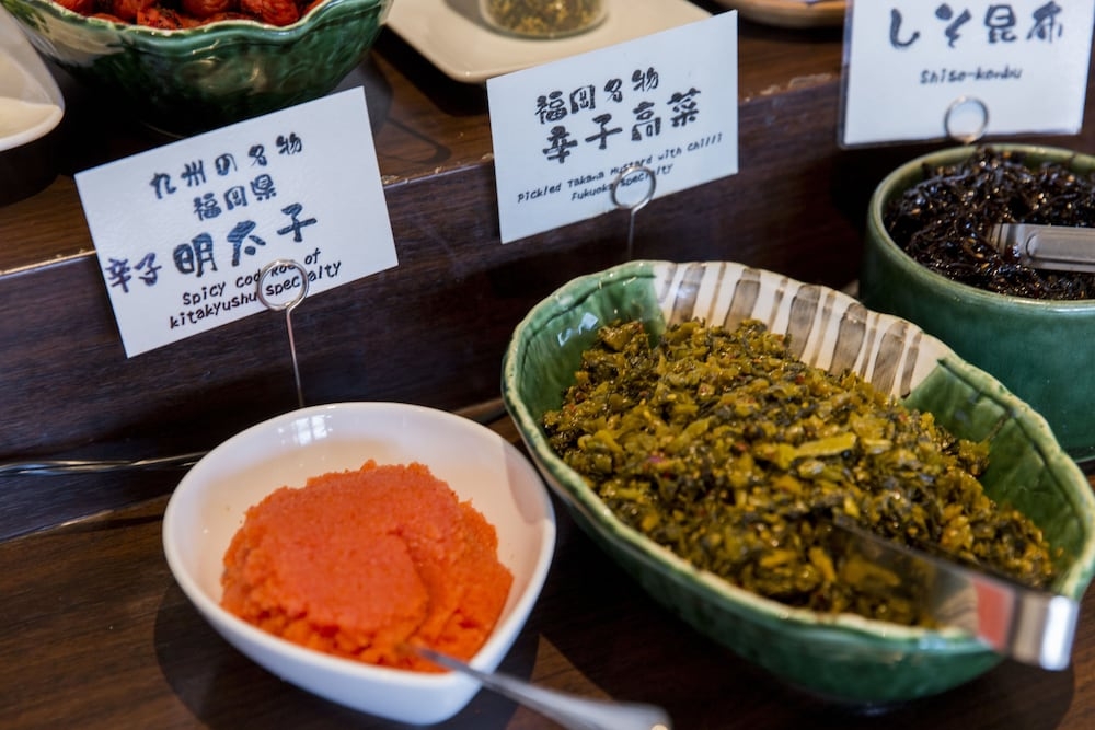 뷔페 아침 식사