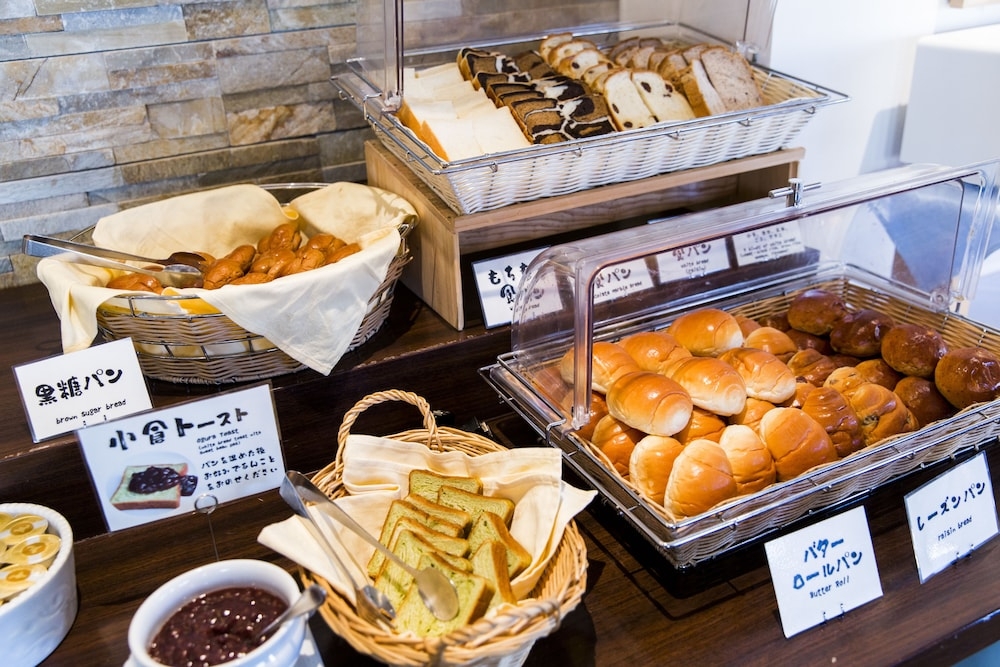 뷔페 아침 식사