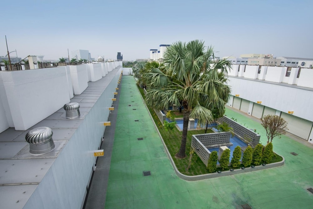 숙박 시설 구내